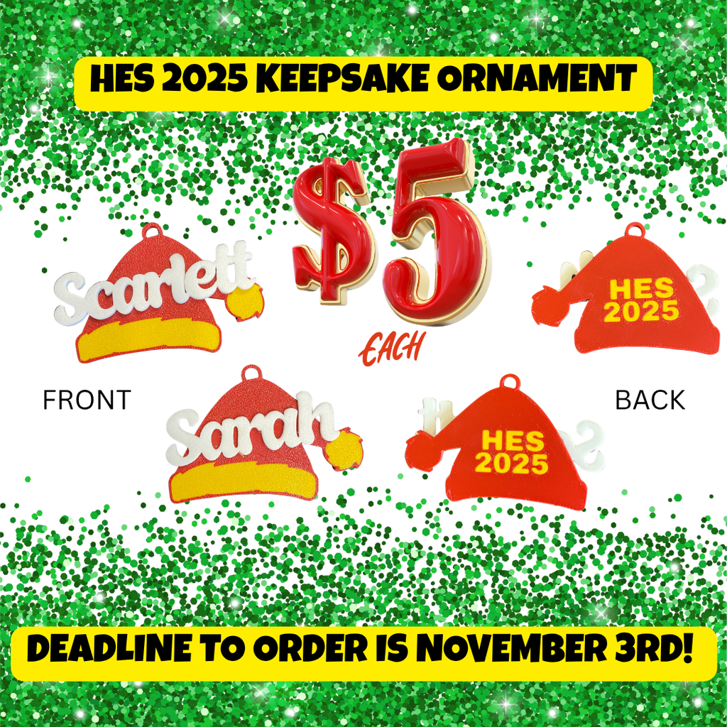 HES Keepsake Ornament Ad