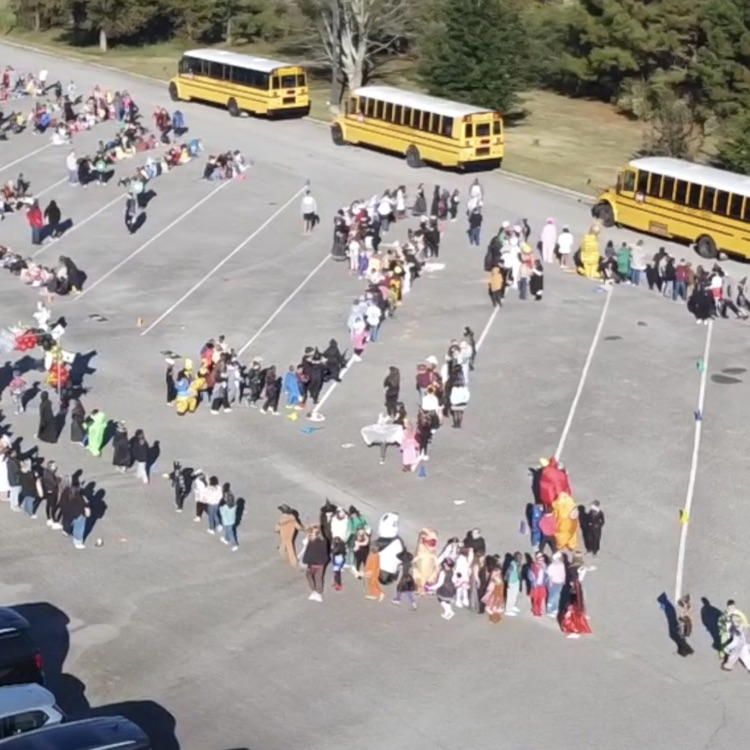 KB Sutton Elementary celebrated our annual Costume Parade on Friday. Our parking lot was filled with creativity, laughter, and so many amazing costumes today!
