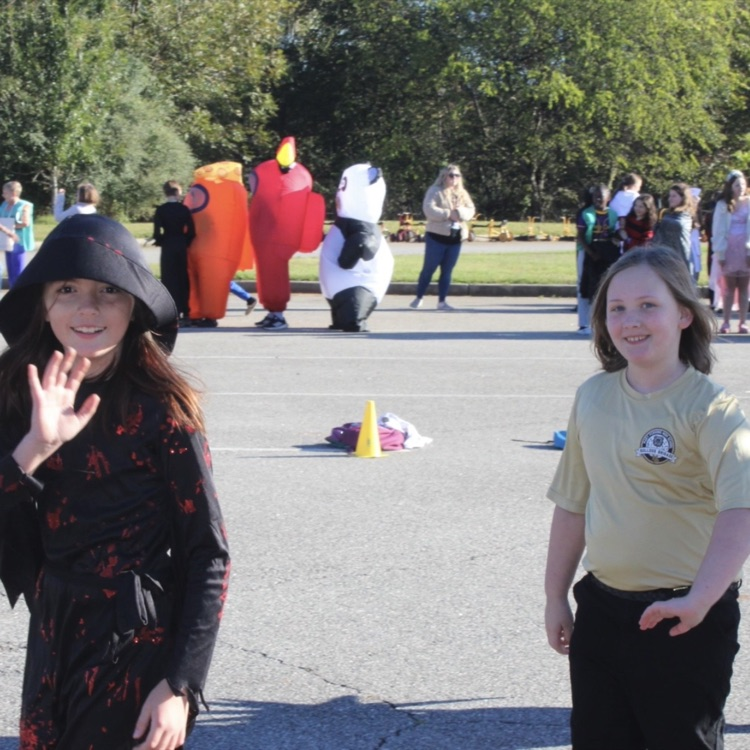 KB Sutton Elementary celebrated our annual Costume Parade on Friday. Our parking lot was filled with creativity, laughter, and so many amazing costumes today!