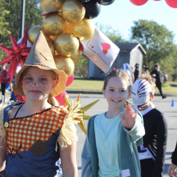 KB Sutton Elementary celebrated our annual Costume Parade on Friday. Our parking lot was filled with creativity, laughter, and so many amazing costumes today!