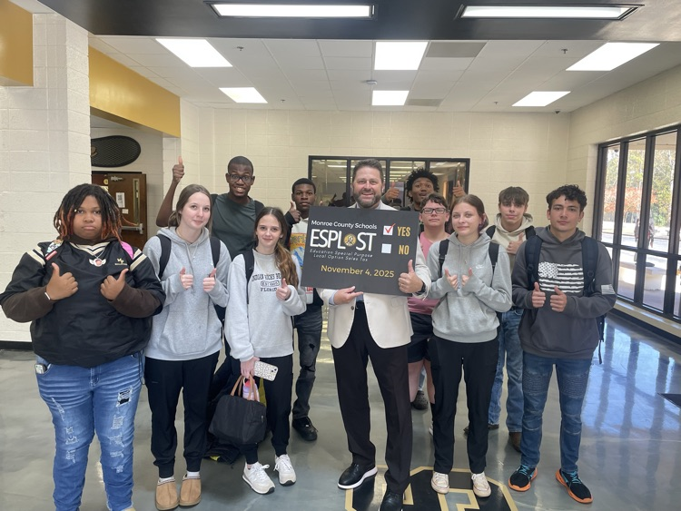 Dr. Finch with MP students