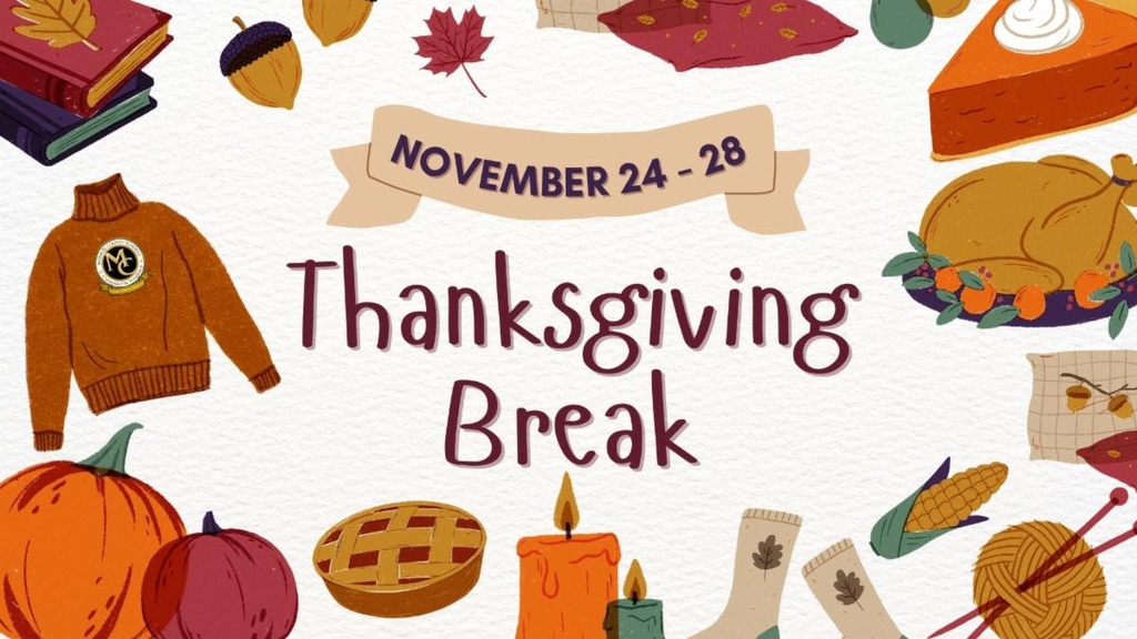 Monroe County Schools will be closed November 24 -28