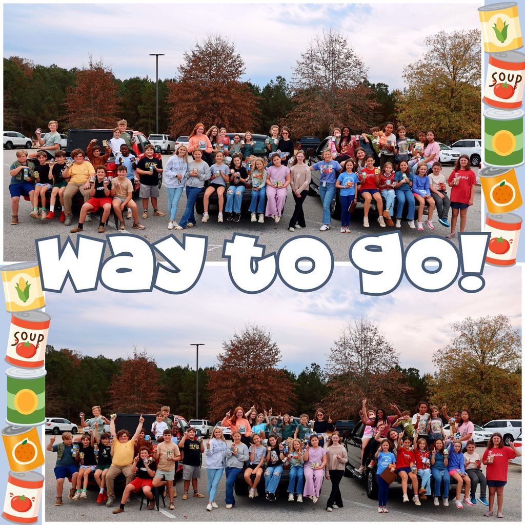 canned food drive Way to go!
