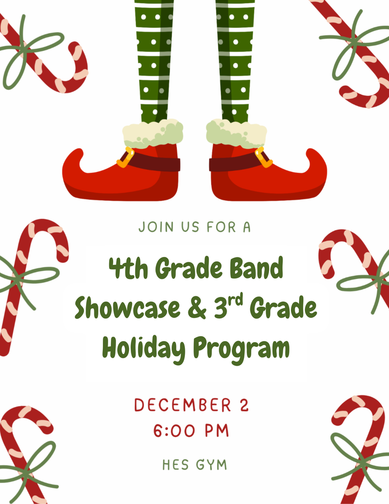 4th Grade Band & 3rd Grade Christmas Program