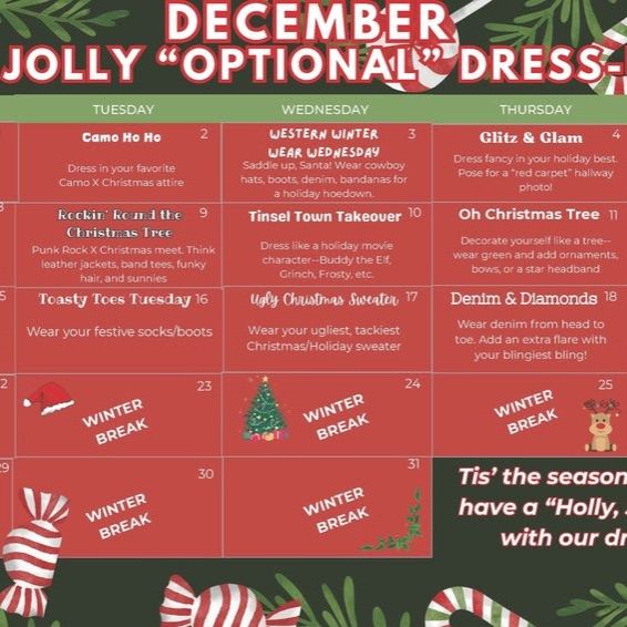 optional dress up days