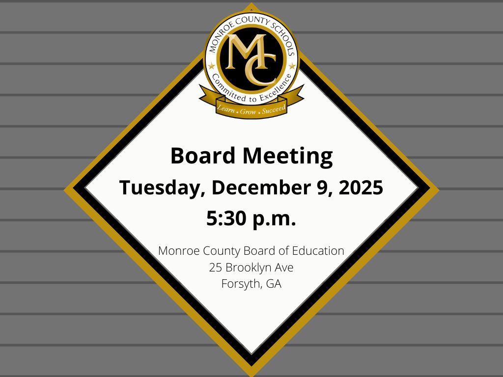 BOE meeting December 9 at 5:30 p.m.