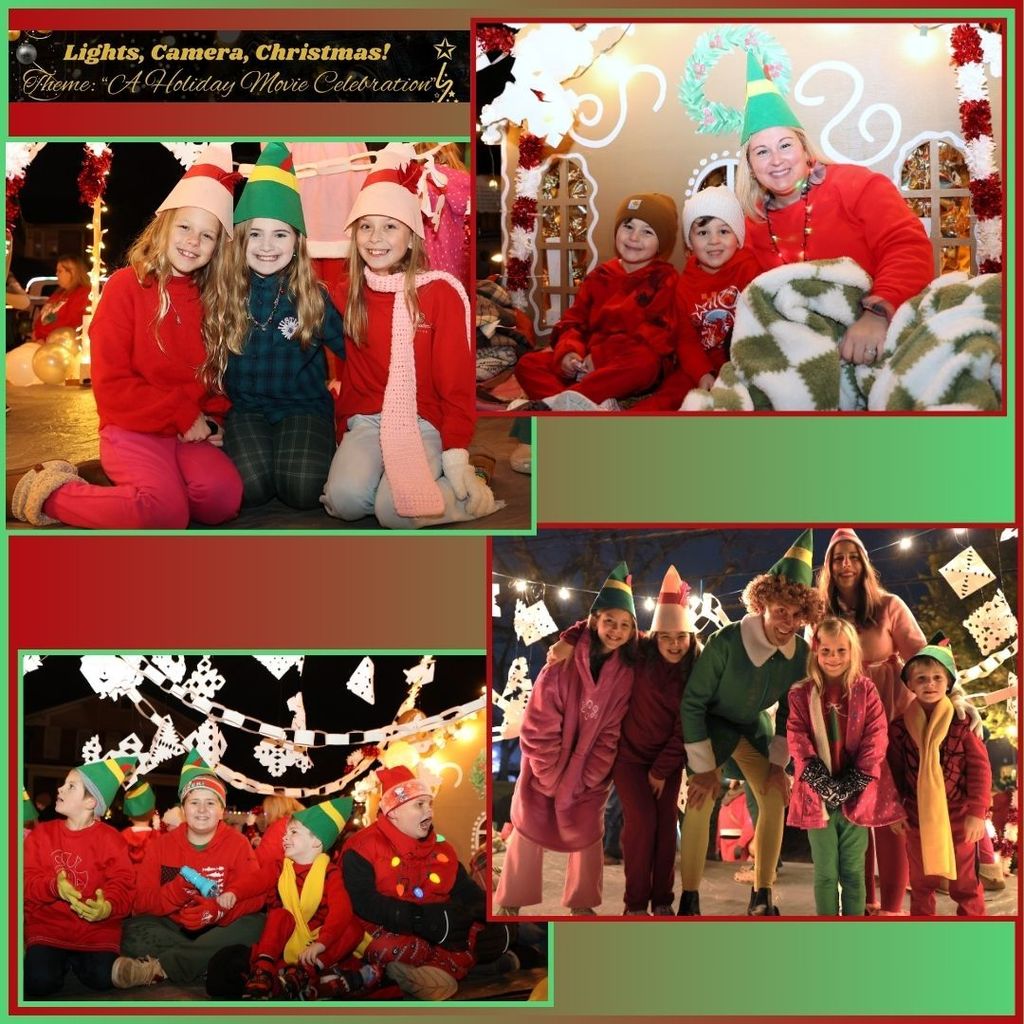 lights camera action - hometown holidays parade - a holiday movie celebration