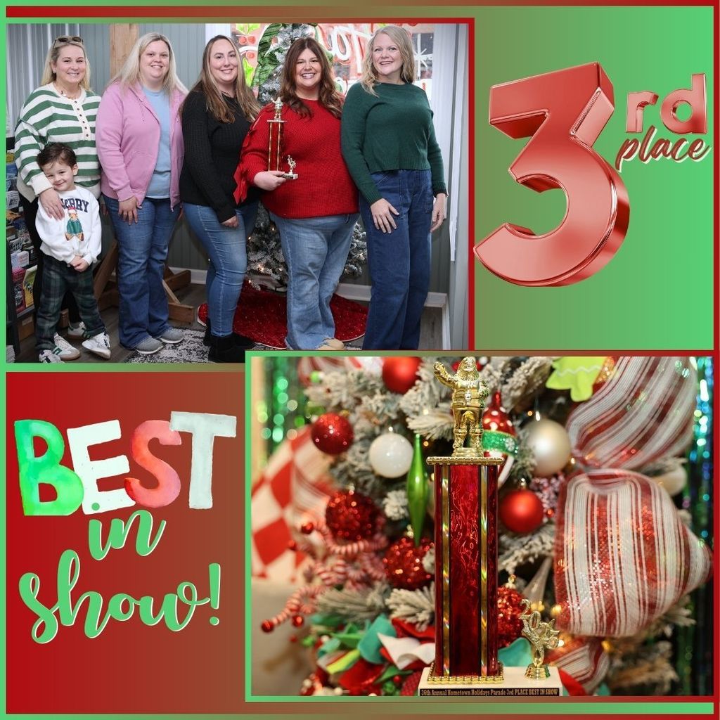 3rd place best in show