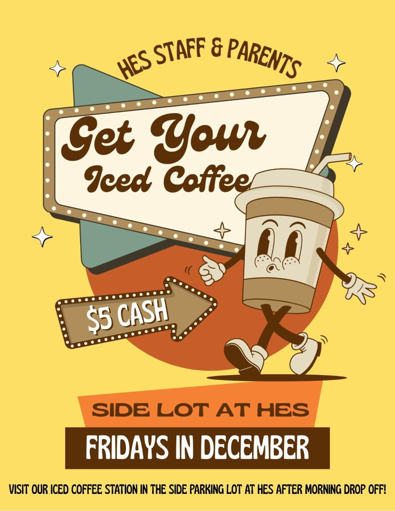 Ice Coffee Fridays at the Hub!