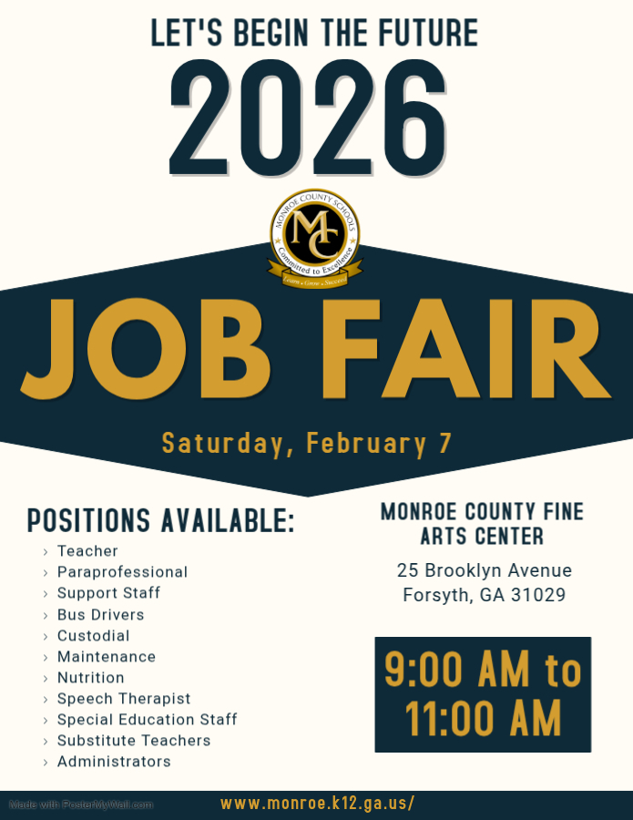MCS Job Fair Feb 7 at 9 a.m. at the FAC