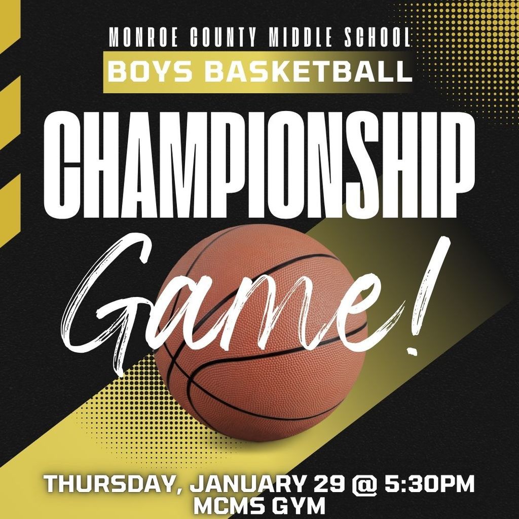 mcms championship boys Basketball Game - thurs jan 29 530 mcms