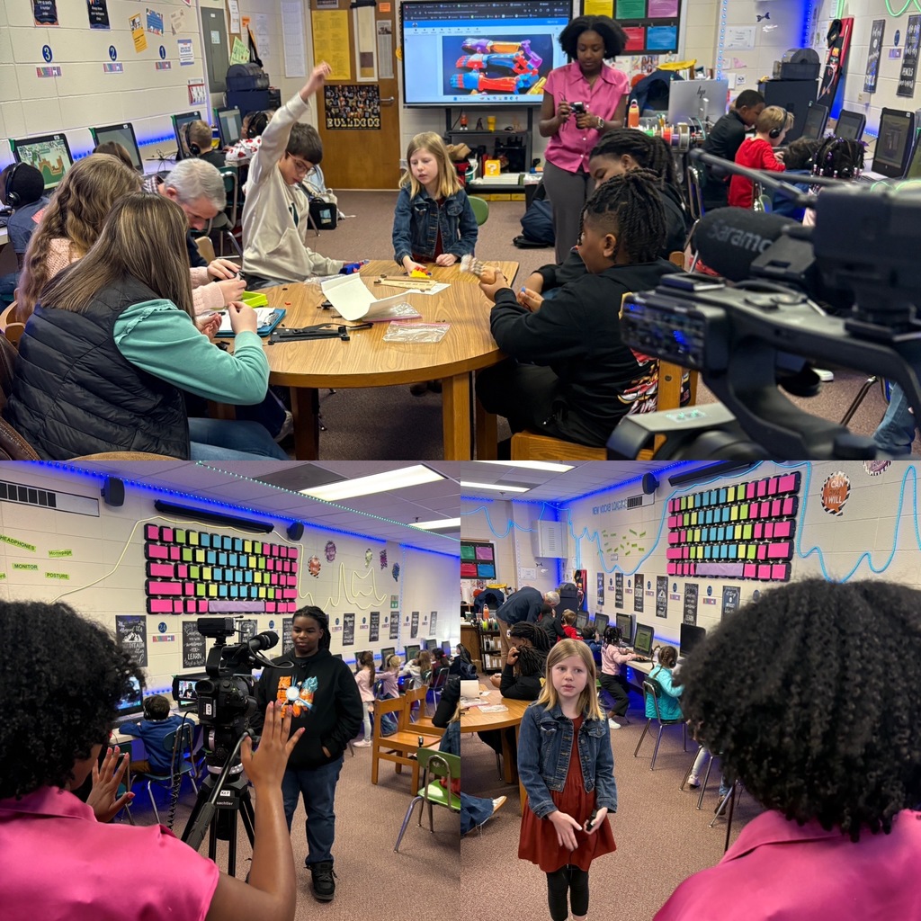 13wmaz interview with 5th grade students at Hubbard