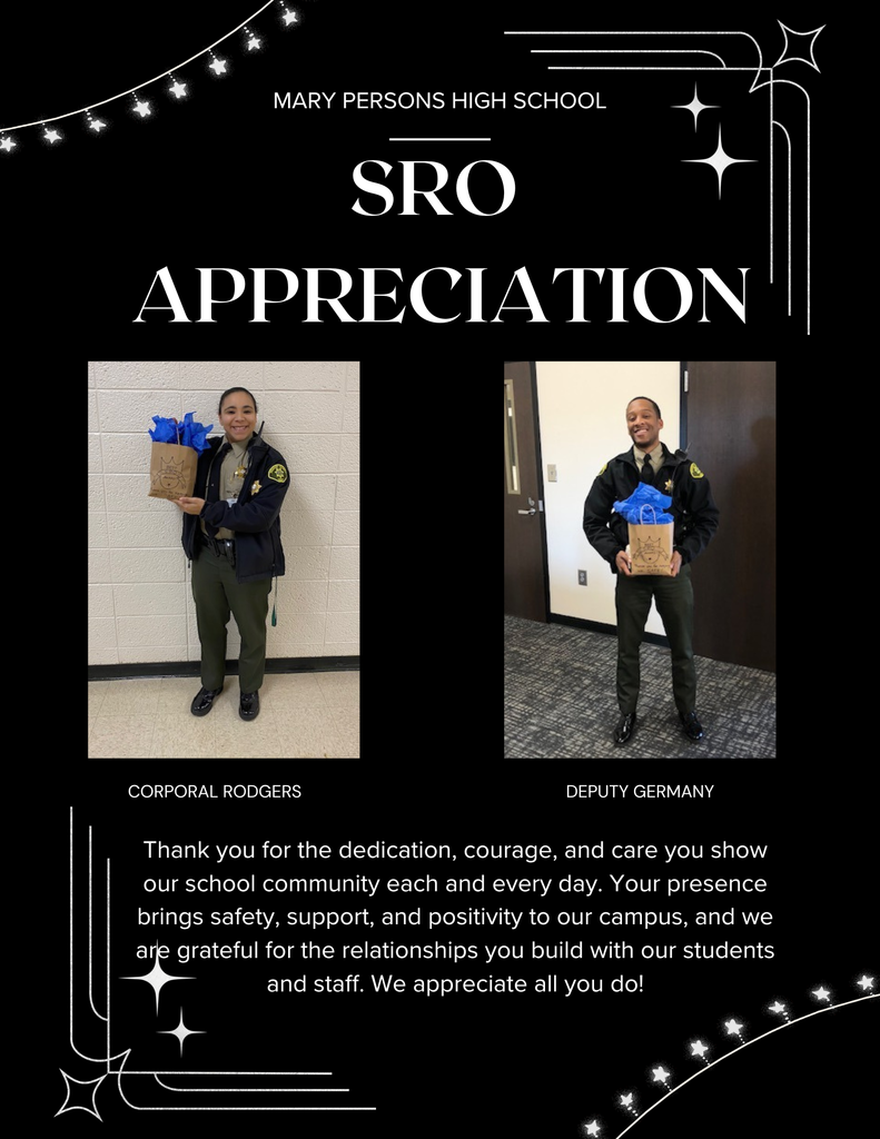 SRO Appreciation
