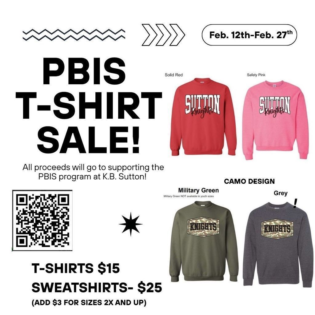 KBS PBIS Shirt Sale Ad