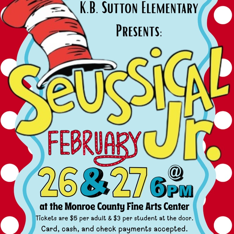 Seussical Jr. ad