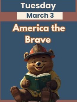 tuesday 3.3 america the brave