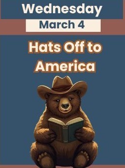wednesday 3.4 hats off to america