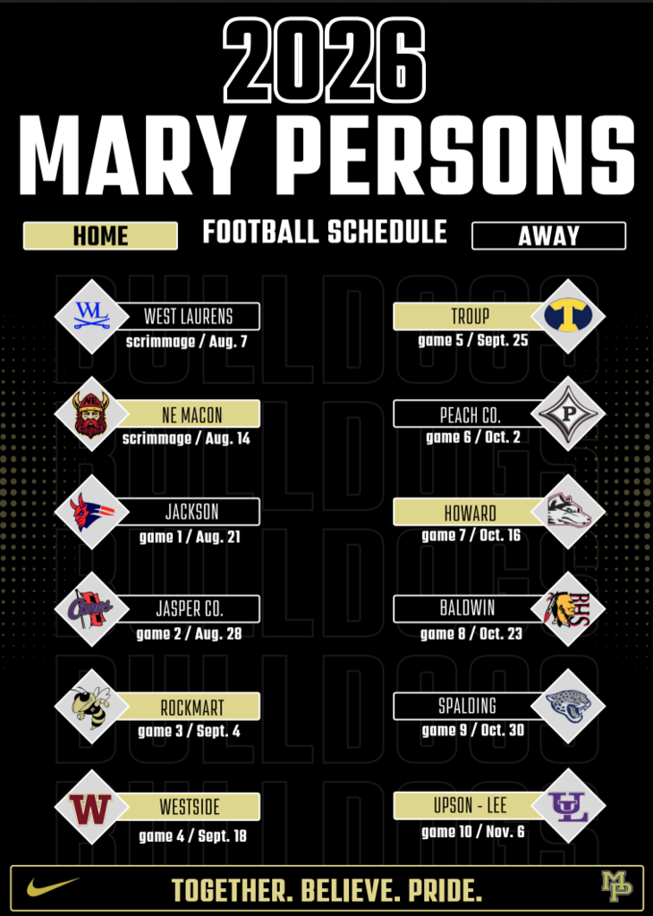 MPHS Football Schedule