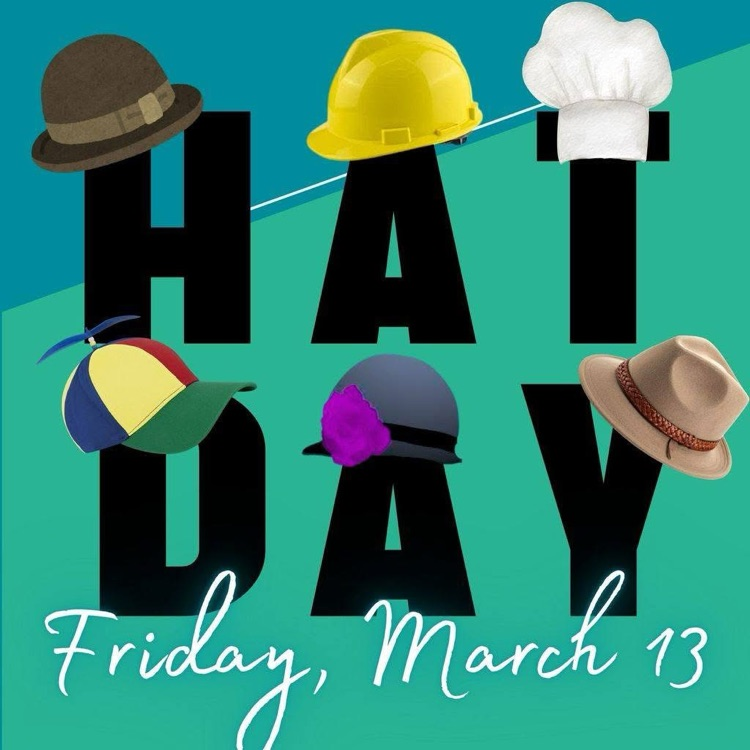 hat day Friday March 13