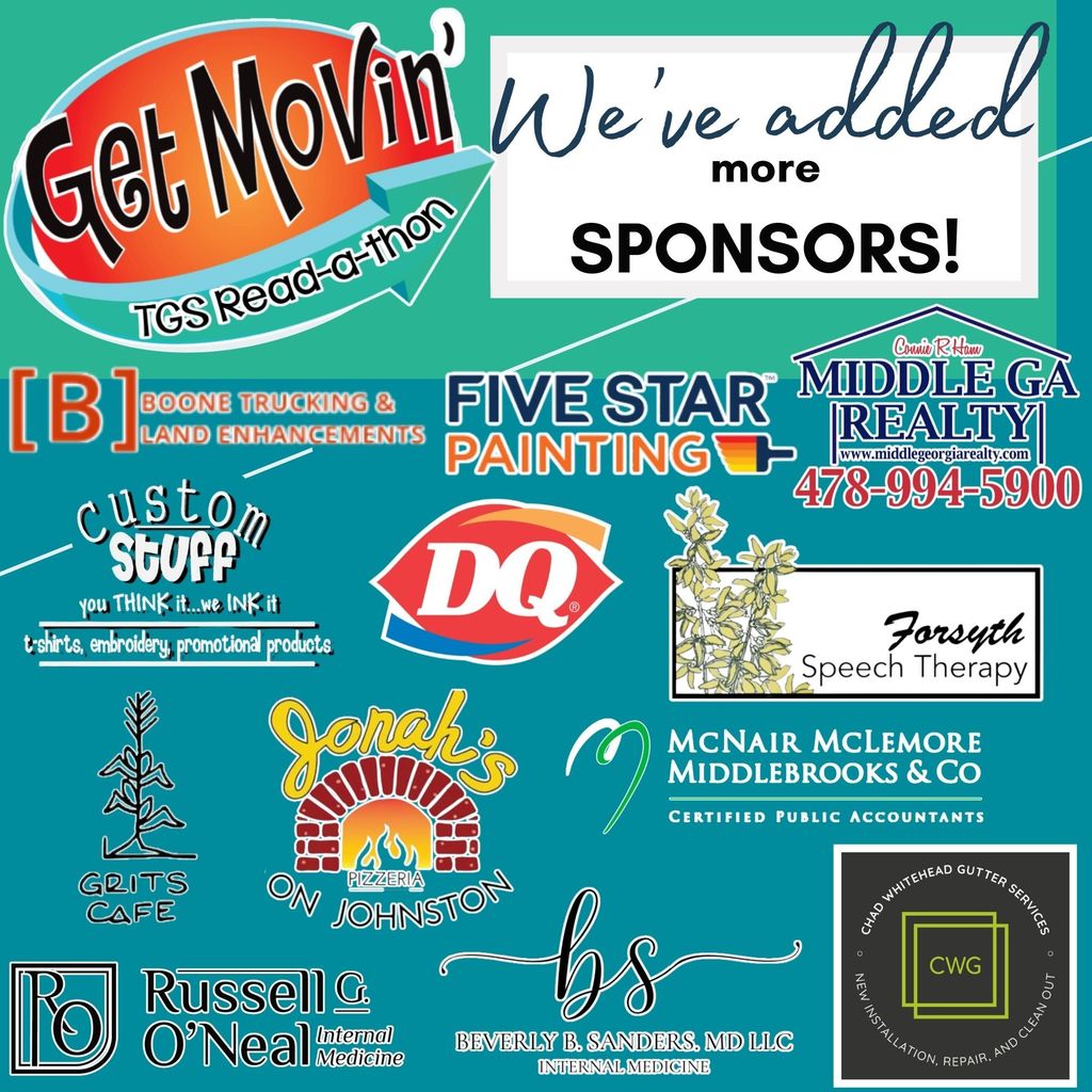 2026 Readathon added more sponsors