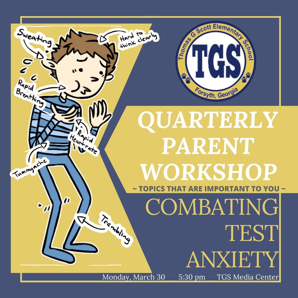test anxiety 3.30.26 tgs during art night 530 pm - media center
