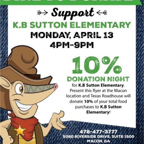 Texas Roadhouse spirit day ad