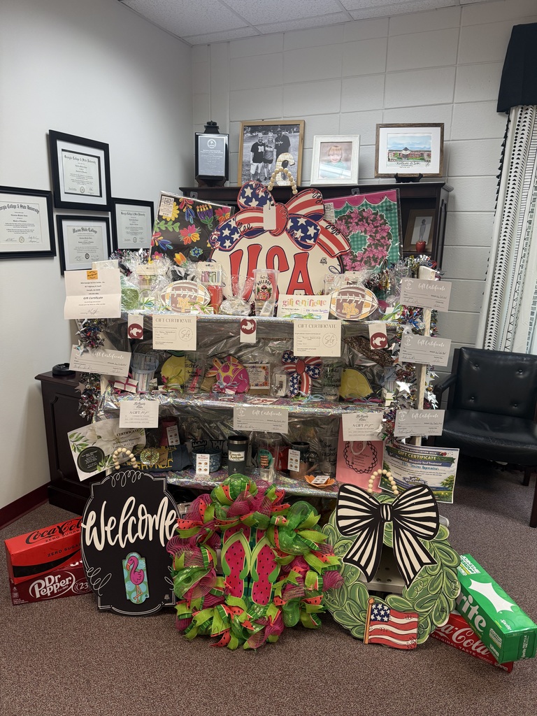 Teachers received Teacher Appreciation gifts today.