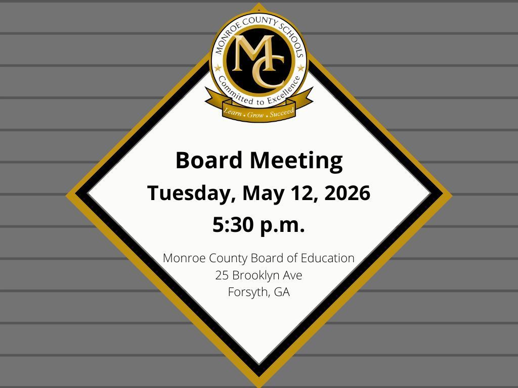 BOE meeting May 12 at 5:30 p.m.