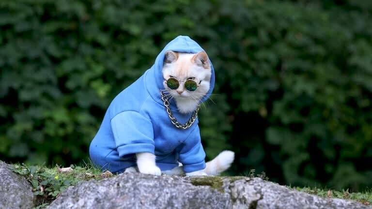 Cat in Sweats