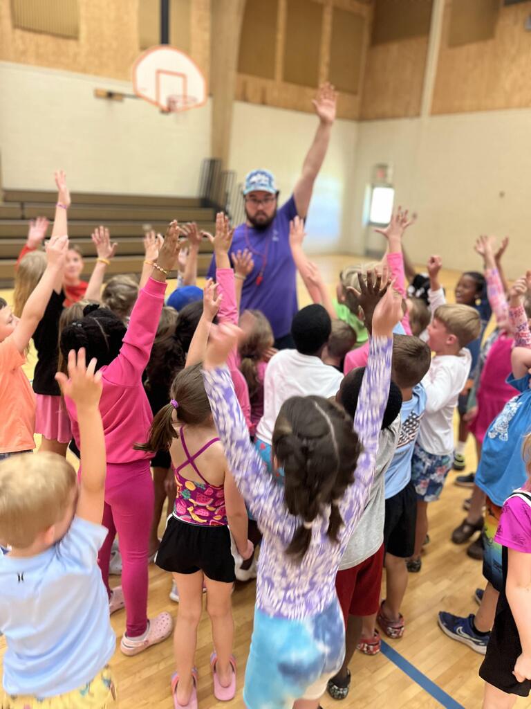 Kids having fun at Camp Kaleo