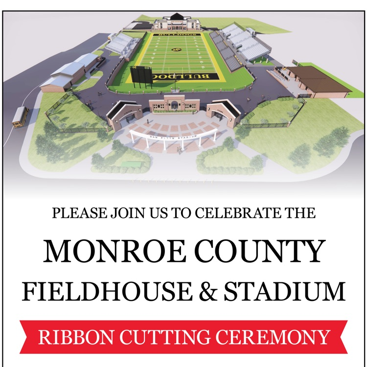 Stadium and field house ribbon cutting ceremony