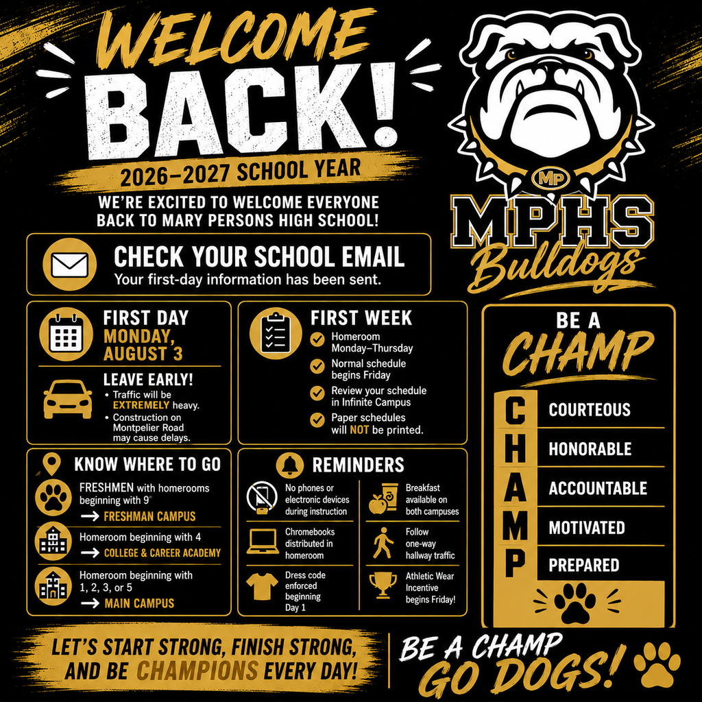 Welcome Back Breakdown for Email