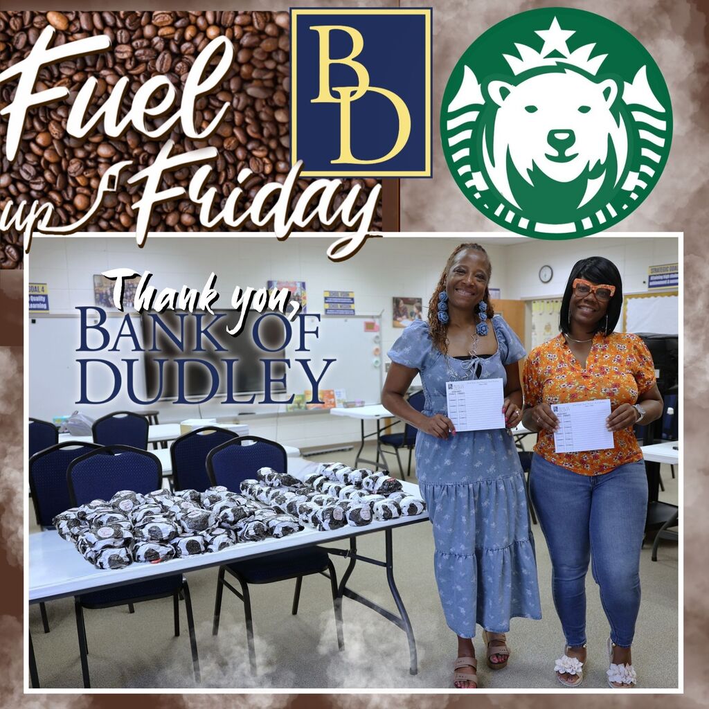 fuel up friday - thank you bank of dudley