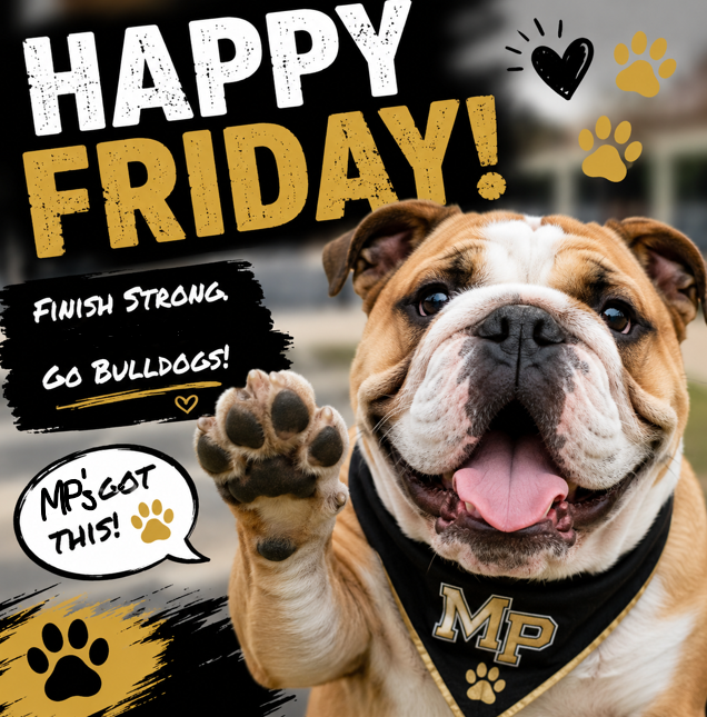 Happy Friday Bulldog