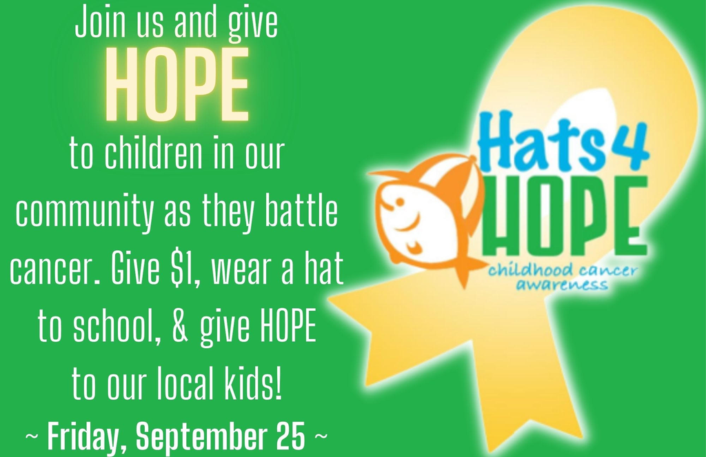 Hats 4 Hope flyer