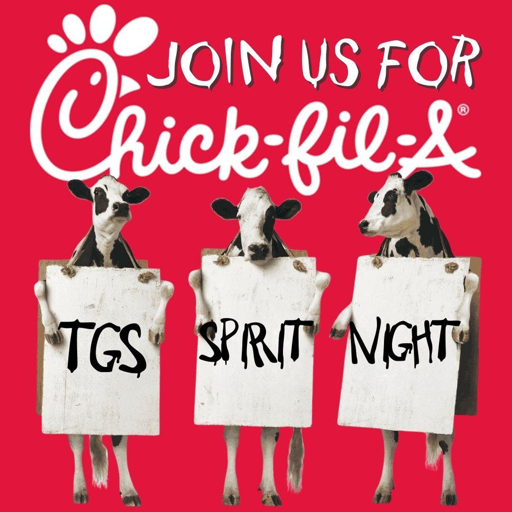join us for CFA TGS spirit night