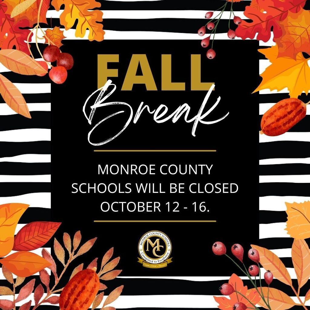 MCS will be closed October 12 - 16
