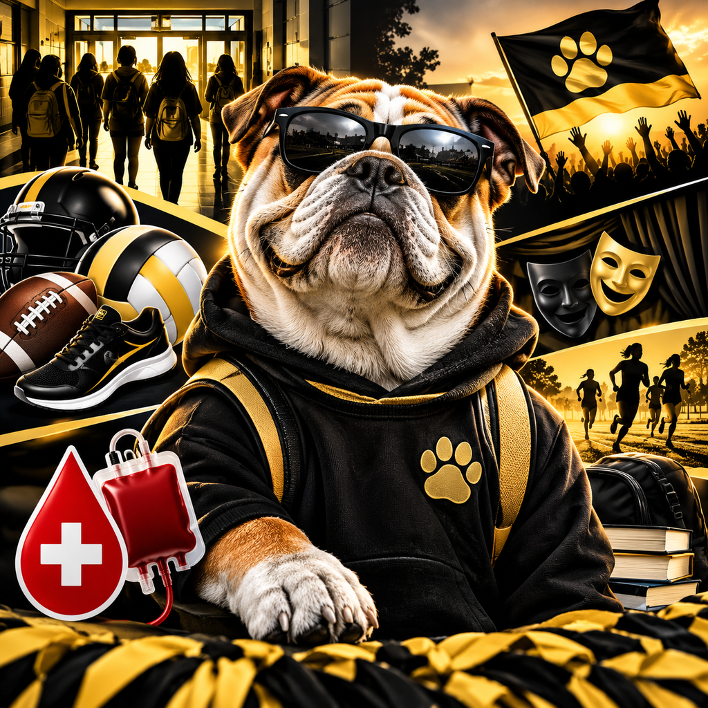 Week ending bulldog (AI generated)