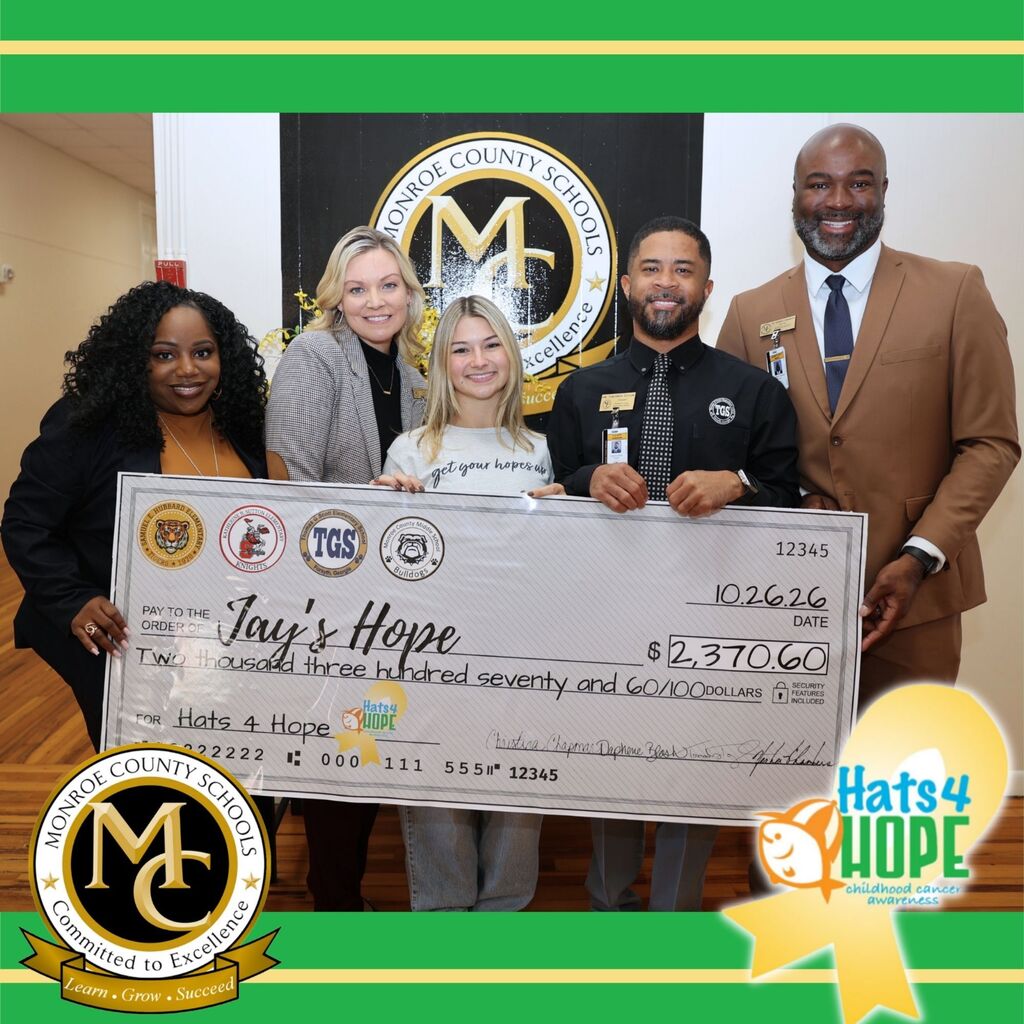 JAY'S HOPE CHECK PRESENTATION