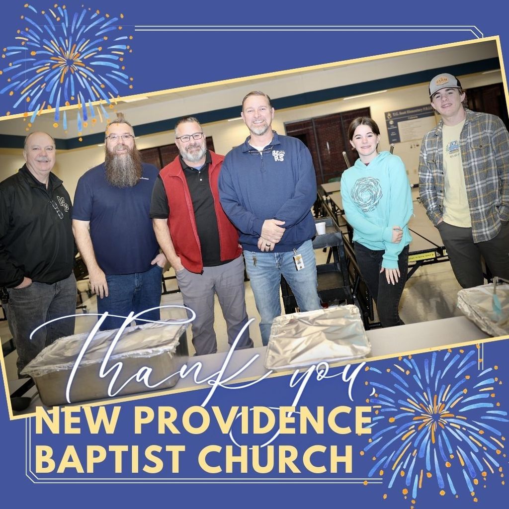 thank you new providence baptist church plus pic