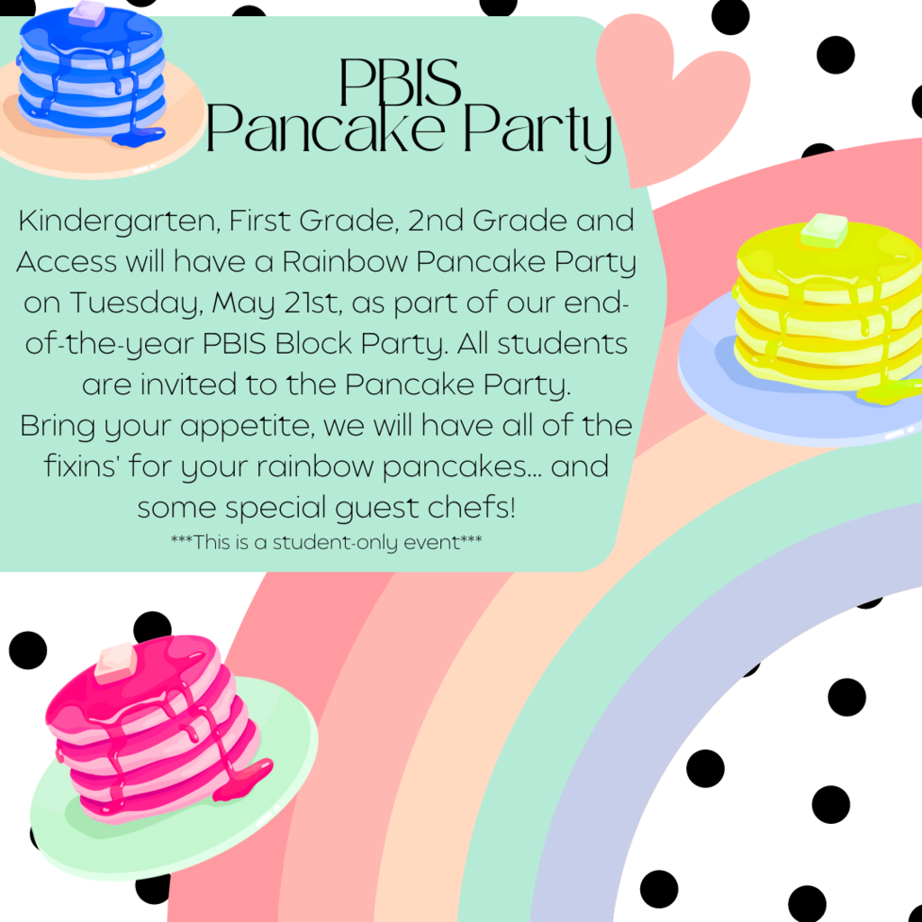 HES PBIS pancake party