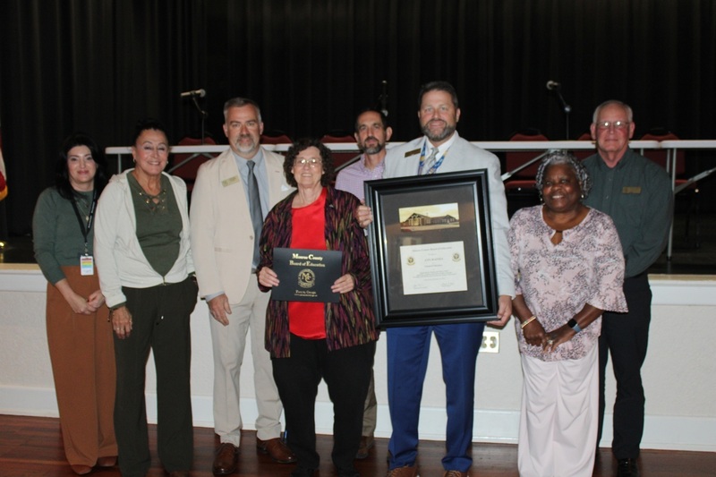 ann haines with board of education