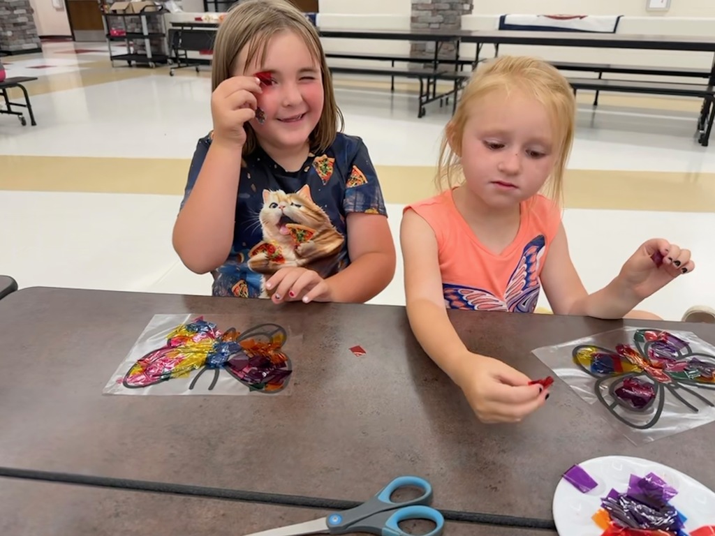 From squishy science with oobleck to decorating bird houses and crafting stained glass butterflies, our summer school students are mixing creativity with learning this summer!