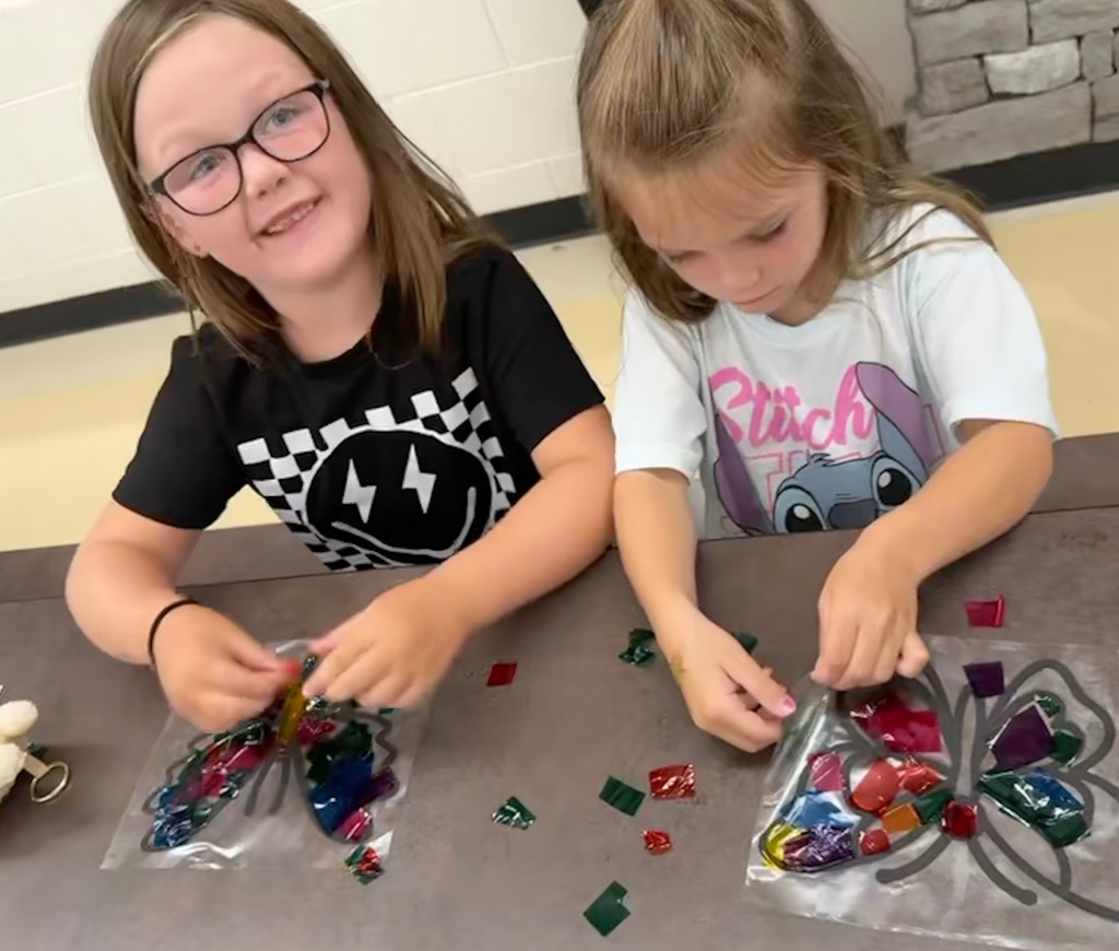 From squishy science with oobleck to decorating bird houses and crafting stained glass butterflies, our summer school students are mixing creativity with learning this summer!