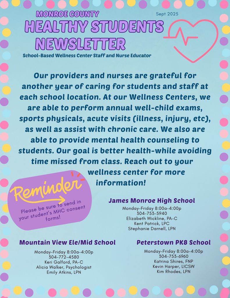 Healthy Students Newsletter