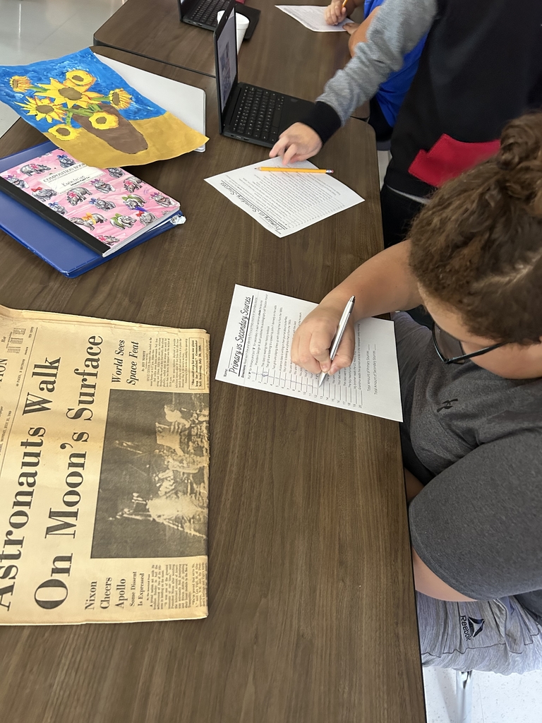 Mr. Elmore's Class Primary Sources