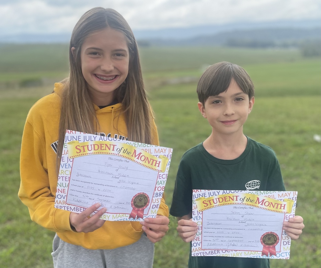 September Students of the Month