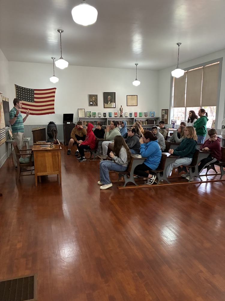 PMS students took a trip to the Beckley expedition coal mine
