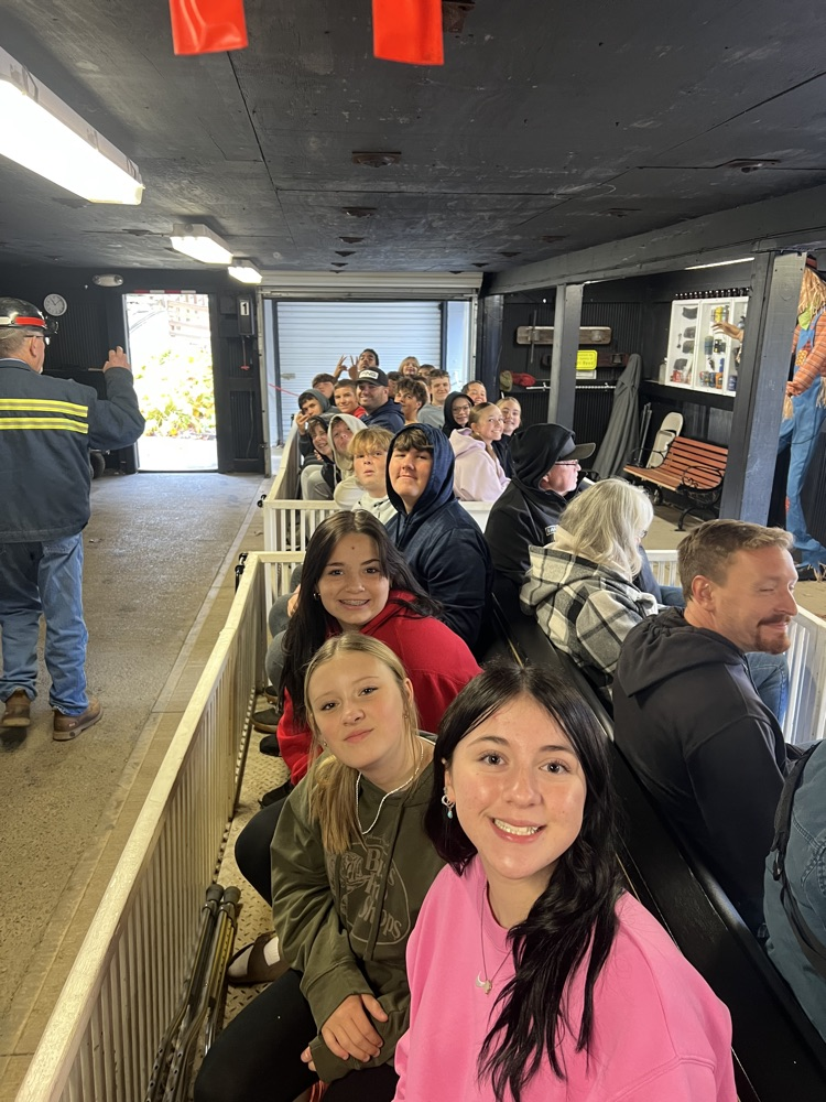 PMS students took a trip to the Beckley expedition coal mine