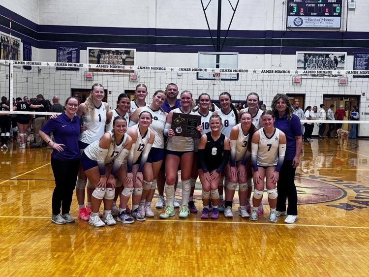 Lady Mavs volleyball team 